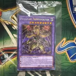 Yugioh! Predaplant Triphyoverutum LDS3-EN076 Secret Rare Limited Edition Sealed - Image 1