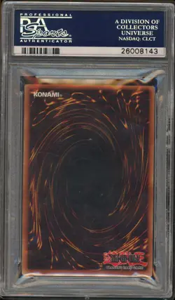 Yu-Gi-Oh! Dark Magician Legend of Blue Eyes 1st Ed Ultra Rare LOB-005 PSA 10 - Image 2