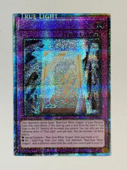 Yugioh MISPRINT ERROR Name Shift True Light MP25-EN041 Starlight Rare NM - Image 1