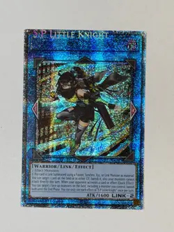 Yugioh MISPRINT ERROR Name Shift S:P Little Knight MP25-EN047 Starlight Rare #1 - Image 1