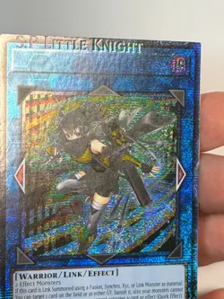 Yugioh MISPRINT ERROR Name Shift S:P Little Knight MP25-EN047 Starlight Rare #1 - Image 4