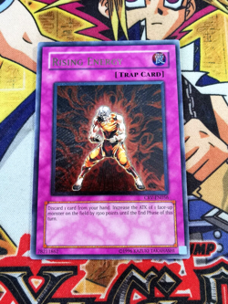 Rising Energy crv-en056 Unltd Ed (VLP) Ultimate Rare Yu-Gi-Oh! - Image 1