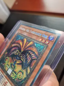 Yugioh! Exodia the Forbidden One EMBLAZONED SECRET 25LP-EN000 WORLD CHAMPIONSHIP - Image 3