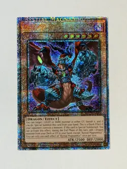 Yugioh MISPRINT ERROR Name Shift Bystial Magnamhut MP25-EN043 Starlight Rare NM - Image 1