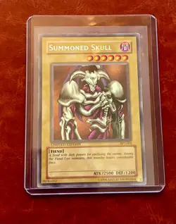 YuGiOh - SUMMONED SKULL BPT-002 Secret Rare Limited Edition MP - Image 1