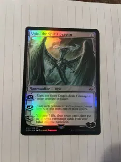 MTG Ugin The Spirit Dragon Fate Reforged Foil Mint NM Magic The Gathering Card - Image 1