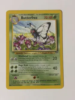 Butterfree Legendary Collection 21/110 Pokemon Card - LP - Image 1
