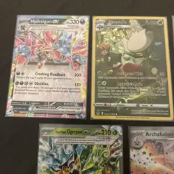 Pokemon 5 Card Lot - EX, Full Art, Trainer Gallery Ultra Rares NM - Image 2