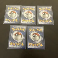 Pokemon 5 Card Lot - EX, Full Art, Trainer Gallery Ultra Rares NM - Image 5