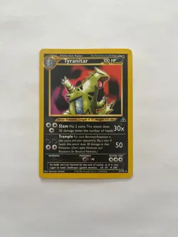 Tyranitar 31/75 -Neo Discovery Non Holo Rare - Pokemon Card - HP - Image 1
