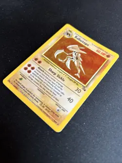 Pokemon TCG Kabutops Holo Rare Card 9/62 Fossil Unlimited 1999 Vintage - Image 4
