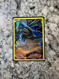 Pokemon Black Kyurem - Black Star Promo Holo XY80 NM Full Art Card - Image 1
