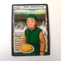 MTG Altered Art Card Land Set - Avatar Cabagge Merchant Magic the Gathering - Image 3