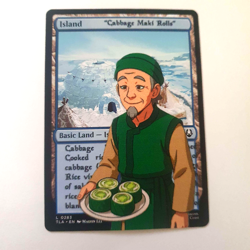 MTG Altered Art Card Land Set - Avatar Cabagge Merchant Magic the Gathering - Image 5