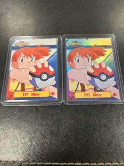 1999 Topps Pokemon #TV3 Misty Character Cards Series Foil Blue Label - Image 1