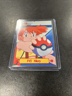 1999 Topps Pokemon #TV3 Misty Character Cards Series Foil Blue Label - Image 2