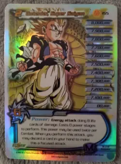 Used 2003 Dragon Ball Z Gotenks, Super Saiyan Foil Card #155 (GREAT CARD!!) - Image 1