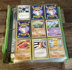 Pokemon Binder W/ Cards Lot Large Original Collection - Great Condition - Image 1