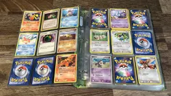 Pokemon Binder W/ Cards Lot Large Original Collection - Great Condition - Image 3
