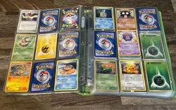 Pokemon Binder W/ Cards Lot Large Original Collection - Great Condition - Image 5