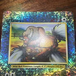 Tauros - Pokemon Card 65/110 - Reverse Holo Legendary Collection - NM - Image 5