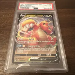 Dragonite V SWSH154 SWSH: Sword & Shield Promo Cards Holo PSA 10 - Image 2