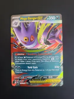 Mega Gengar ex 056/094 PFL Phantasmal Flames NM Double Rare Pokemon Card - Image 1