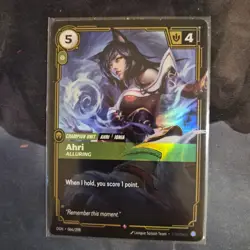 FOIL Riftbound Ahri card 066/298 League of Legends - Image 1