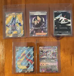 Lot of 5 Pokemon Surging Sparks Cards, #86, #196, #217, #224, #231 - Image 1