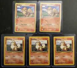 Pokemon TCG Vintage Card Lot (107) Total Eevee Charmander Squirtle Kadabra NM - Image 3