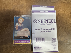 One Piece Card Game Store Tournament Kit 2025 Vol. 4 + Nami & Go All the Way... - Image 1