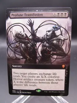MTG Profane Transfusion Extended Art - Commander Legends - Legendsonmain - Image 1