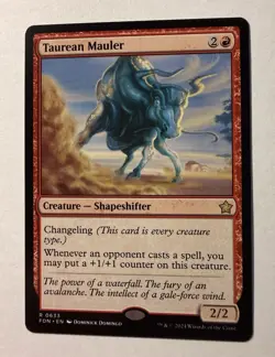 Taurean Mauler 0633 | Magic the Gathering MTG | Foundations | Rare | NM - Image 1