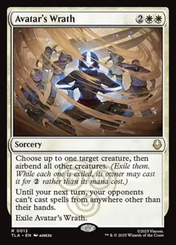 Avatar's Wrath TLA NM MTG - Image 1