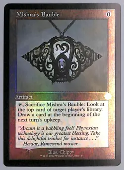 Mishra's Bauble - Retro Frame - Foil - 34 - The Brothers' War (BRR) MTG - Image 1