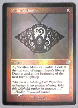 Mishra's Bauble - Retro Frame - Foil - 34 - The Brothers' War (BRR) MTG - Image 3