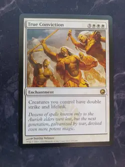 True Conviction MTG Scars of Mirrodin Regular NM - Image 1