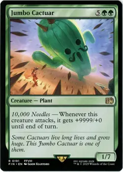Jumbo Cactuar - 0191 - Final Fantasy - MTG - NM/M - Image 1