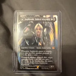 Sephiroth, Fabled SOLDIER (0317) (Borderless) Final Fantasy Regular - Image 1