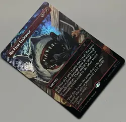 MTG Secret Lair Drop Reckless Endeavor Sorcery RARE RAINBOW FOIL #2177 - Image 2