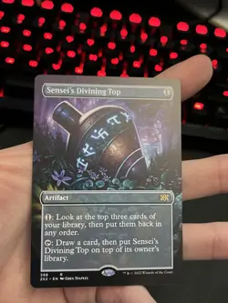 Sensei's Divining Top (Borderless) Double Masters 2022 Regular - Image 3