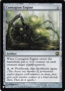 MTG Contagion Engine (145) | NM | The List Reprints {LIST} - Image 1