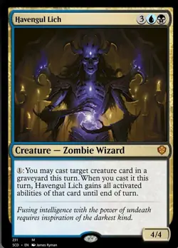 1 x Havengul Lich - Starter Commander Decks - NM-Mint - MTG - Image 1