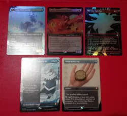 Aang, Swift Savior Borderless Foil Zuko Firebending Master MTG Avatar Bundle - Image 2