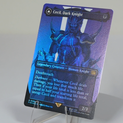 Cecil, Dark Knight Borderless 380 Foil Final Fantasy FIN MTG NM See Video - Image 2