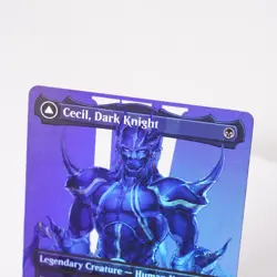 Cecil, Dark Knight Borderless 380 Foil Final Fantasy FIN MTG NM See Video - Image 3