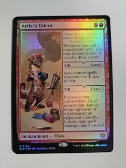 MTG Artist's Talent #0124 NM Foil Bloomburrow - Image 1