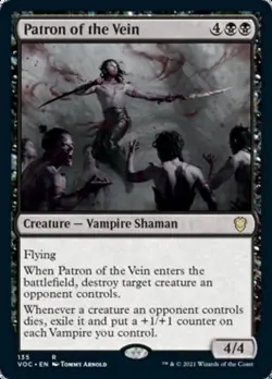 Patron of the Vein [Innistrad: Crimson Vow Commander] Near Mint - Image 1