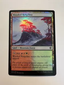 Wooded Ridgeline - FOIL - MTG Dominaria United - NM - Image 1
