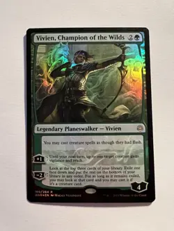 Vivien, Champion of the Wilds - FOIL - MTG War of the Spark - NM - Image 1